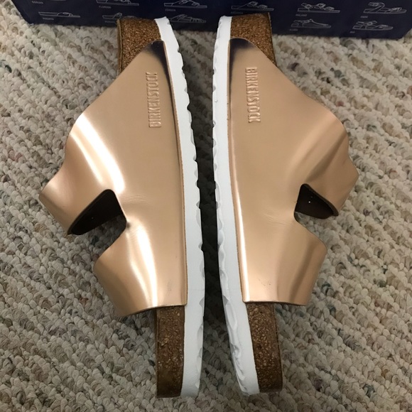 🆕 Birkenstock x Anthropologie arizona metallic - Picture 9 of 11